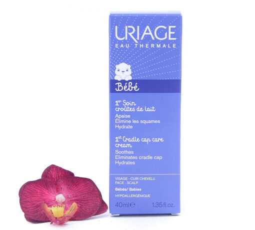 3661434002502-510x459 Uriage Bébé - 1st Cradle Cap Care - Soothing Regulating Cream 40ml