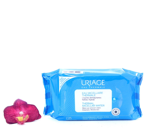 3661434003714-1-510x459 Uriage Thermal Micellar Water - Make-Up Remover Wipes 25pcs