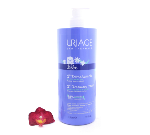 3661434008689-510x459 Uriage Bebe 1st Cleansing Cream With Organic Edelweiss 1000ml